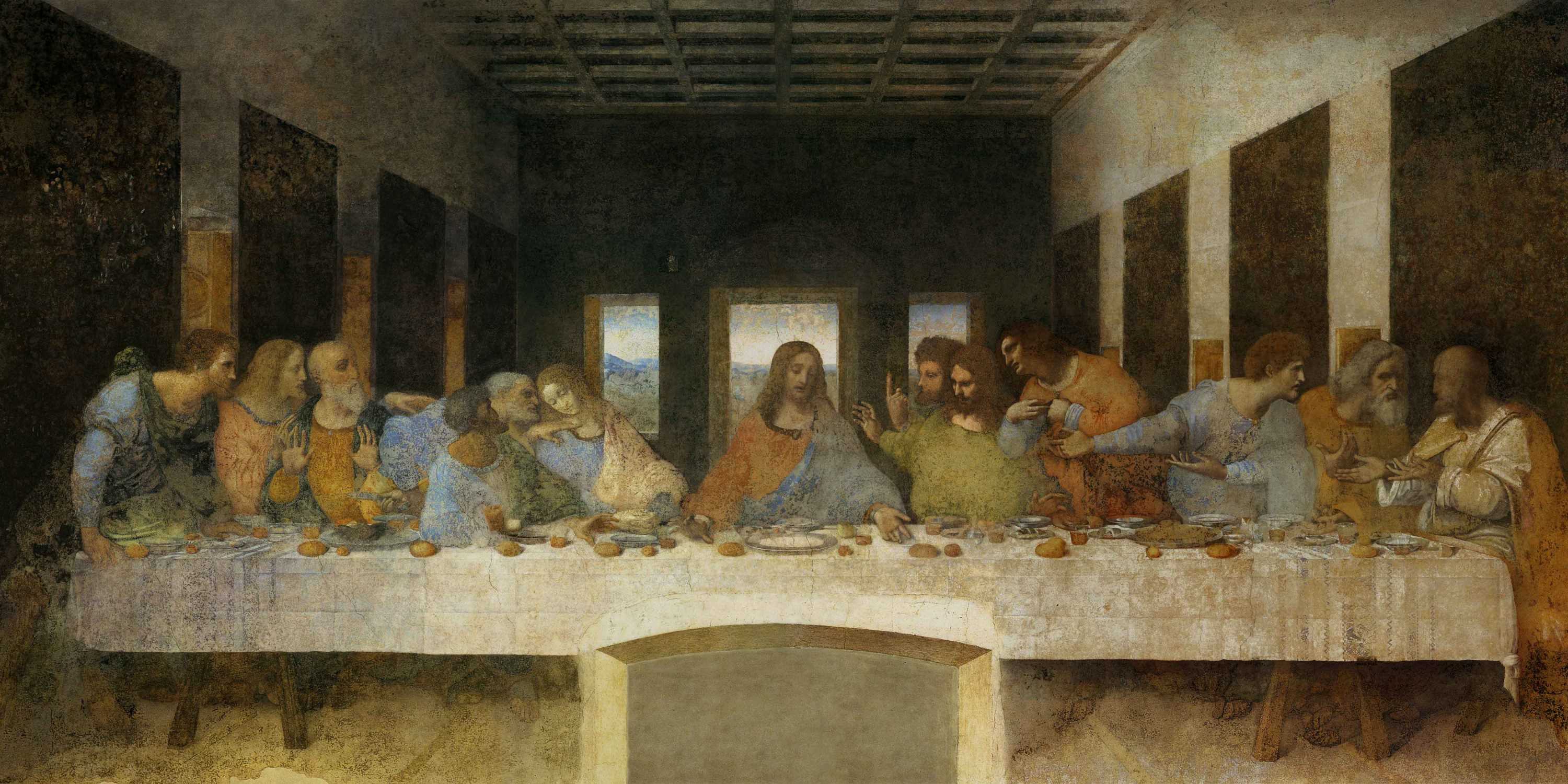 Figura 9. Leonardo da Vinci, A última ceia