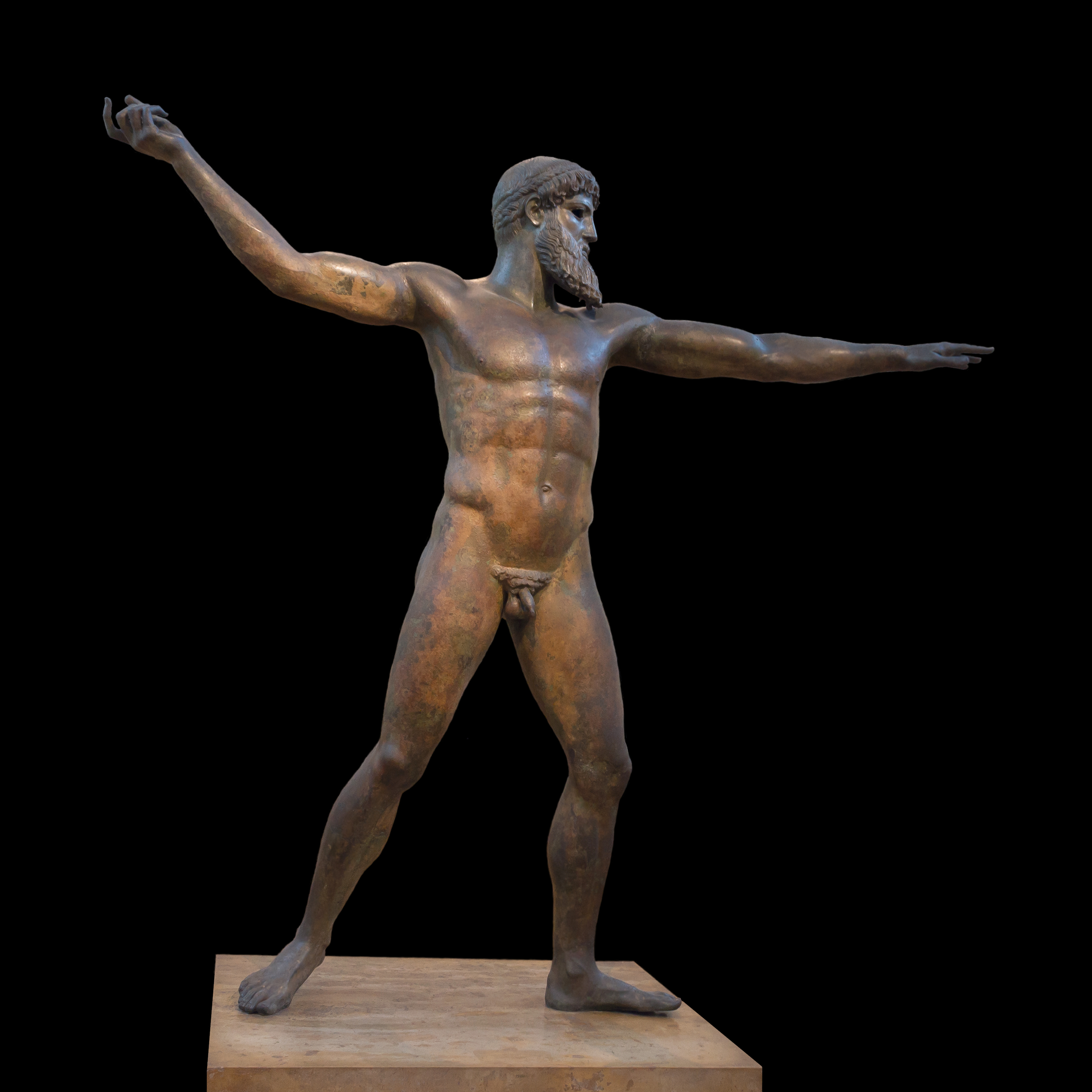 Figura 19. Poseidon em bronze (século V a.C.)
