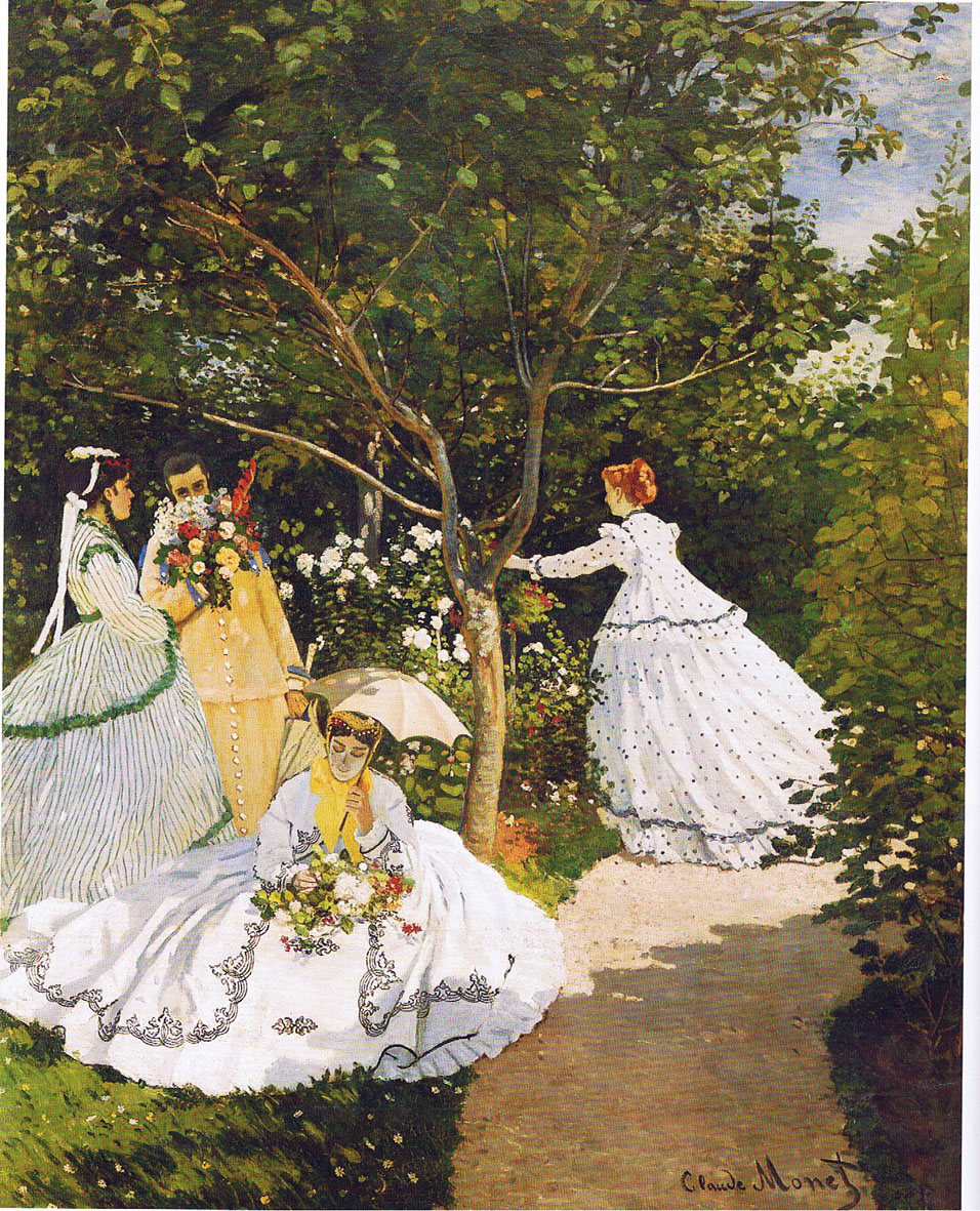 Figura 4. Claude Monet, Femmes au jardin