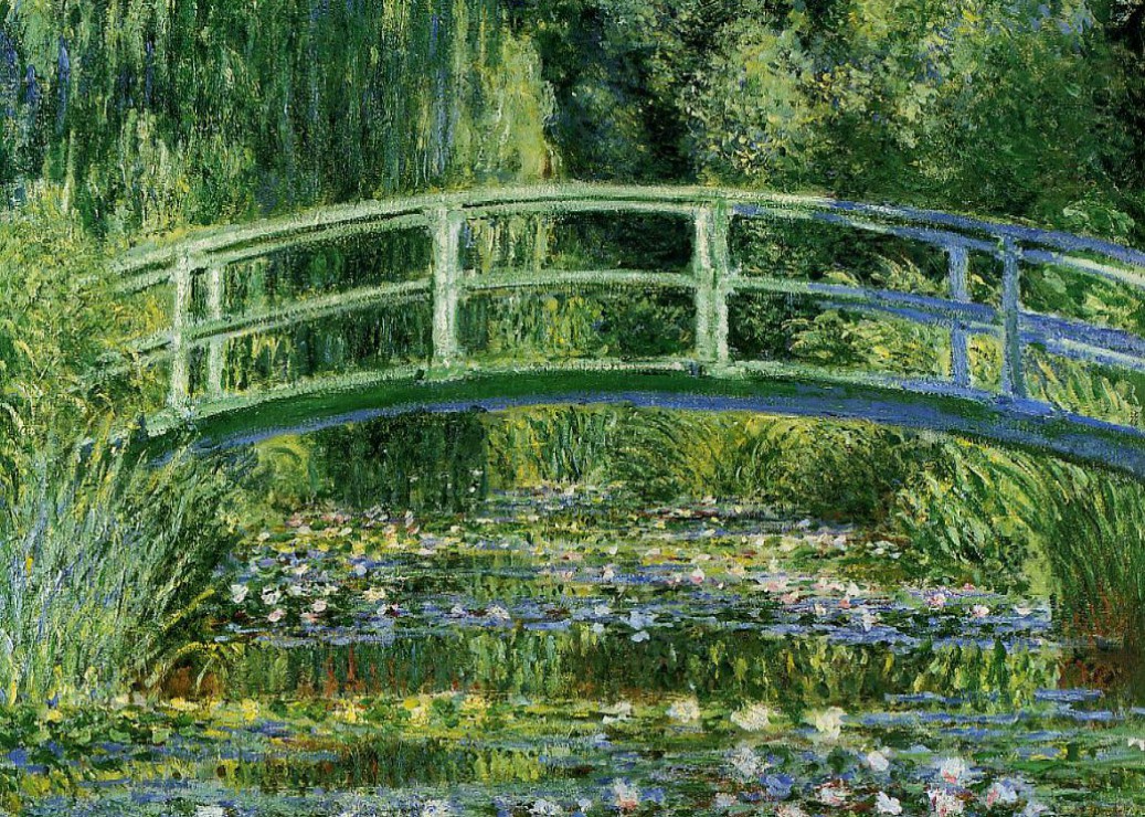 Figura 6. Claude Monet, Le bassin aux nimphéas, harmonie verte