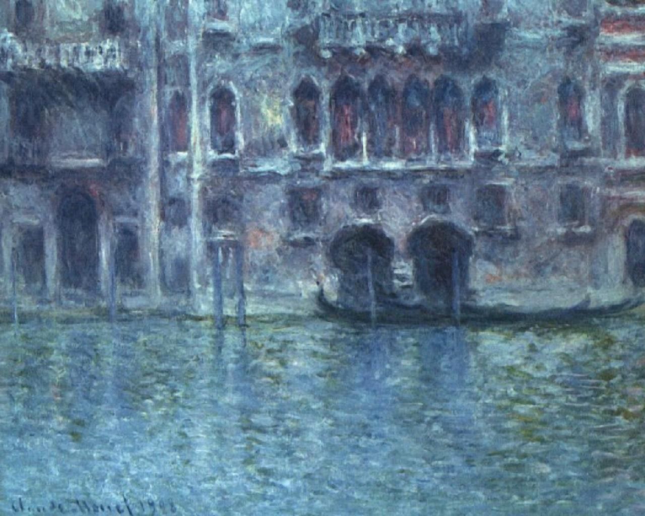 Figura 7. CLaude Monet, Le palais de Mula