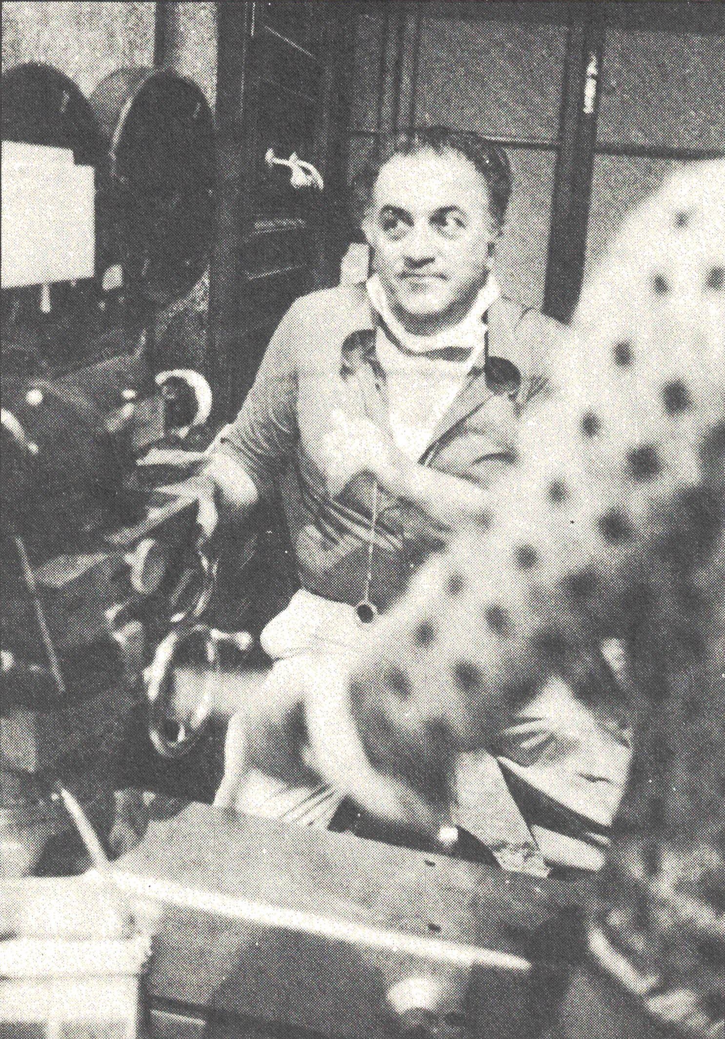 Figura 5. Roma de Fellini: flagrante de intervalo das filmagens