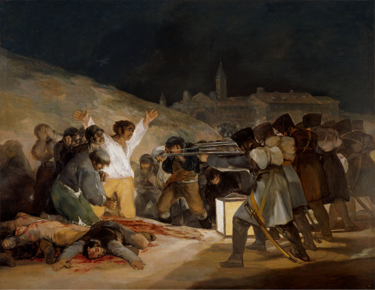 Figure 16. Goya, Fuzilamento de 3 de maio.