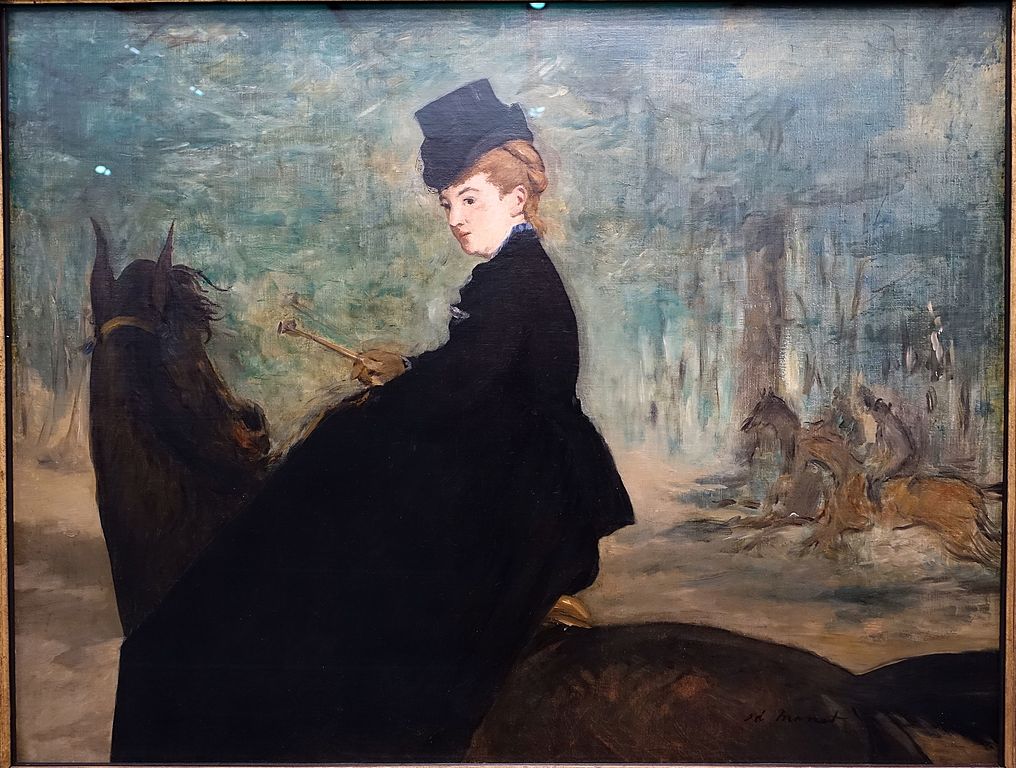 Figura 12. Édouard Manet, A amazona.