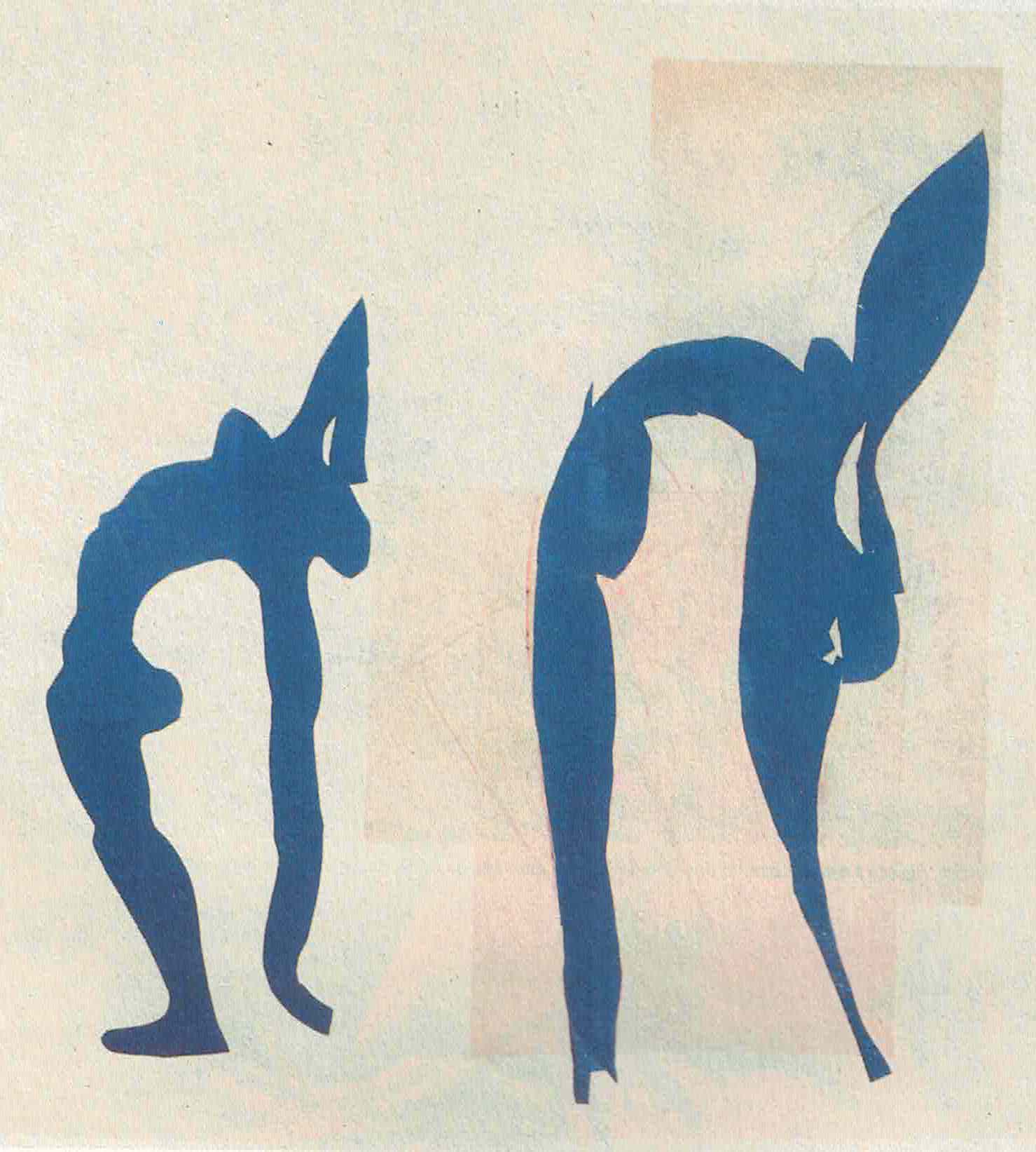 Figura 4 - Matisse. Acrobates (1952). Coleção Privada.